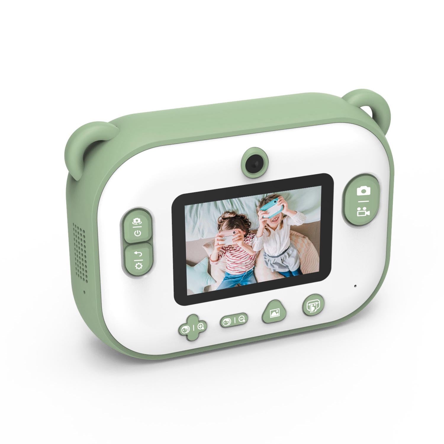 26€17 sur Appareil photo pour enfants C4 4800W HD 1080P Enregistrement  video Wifi dinosaure Vert - Appareil photo enfant - Achat & prix