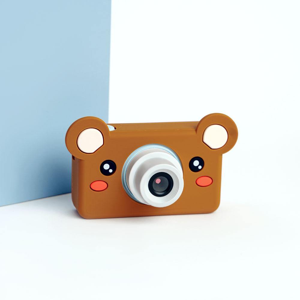 Appareil photo enfant ours - Appareil photo interactif - Jeux